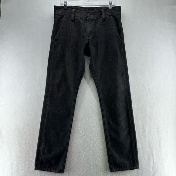 Levi's Other - LEVI'S Jeans Mens 32 x 32 Straight Leg Dark Washed Denim Cotton Black